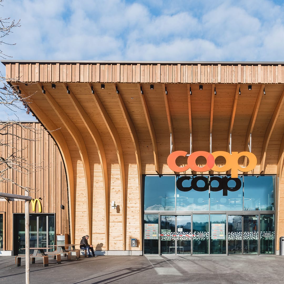 Architekturfotografie St. Gallen Coop Grüzemarkt