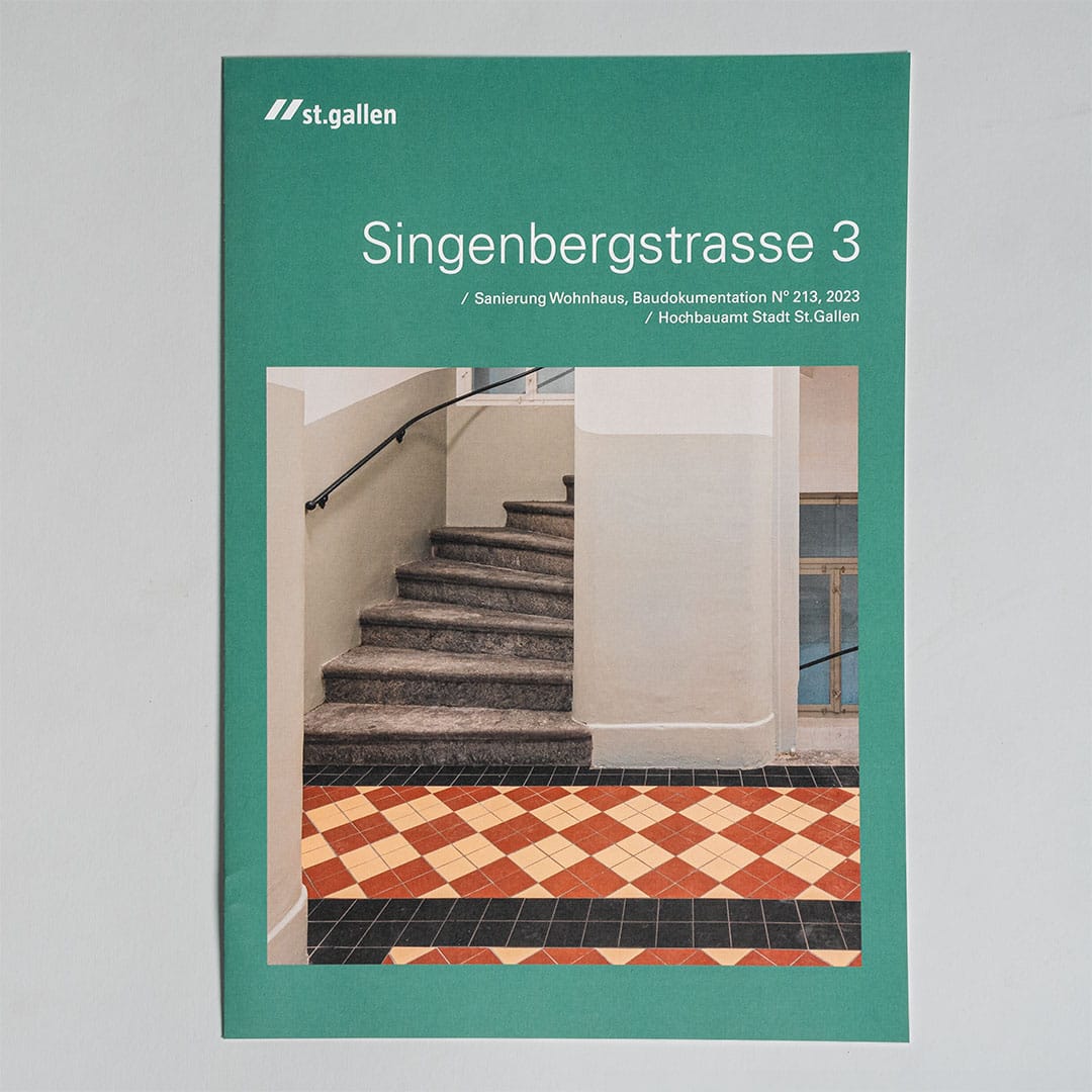 Ein Architekturfotograf in Stadt St. Gallen wird in Baudokumentation erwähnt