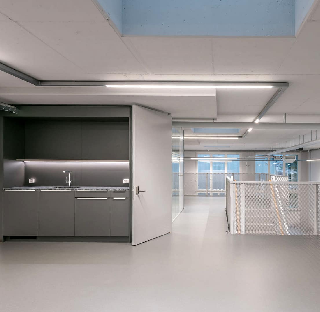 Architekturfotografie St. Gallen Büroraum Innenraumfoto