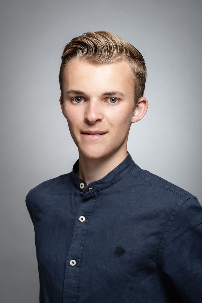 junger mann bewerbung fotostudio stgallen