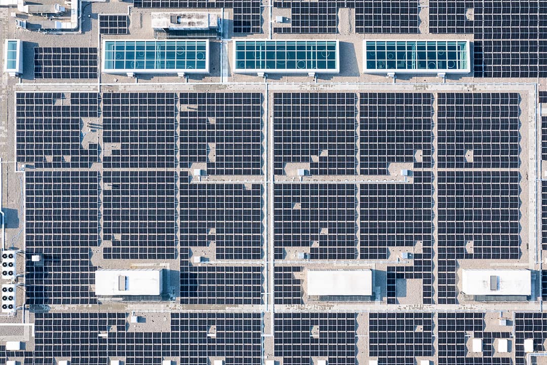 Dieser Architekturfotograf aus St. Gallen erstellt auch Luftaufnahmen vom Solardach